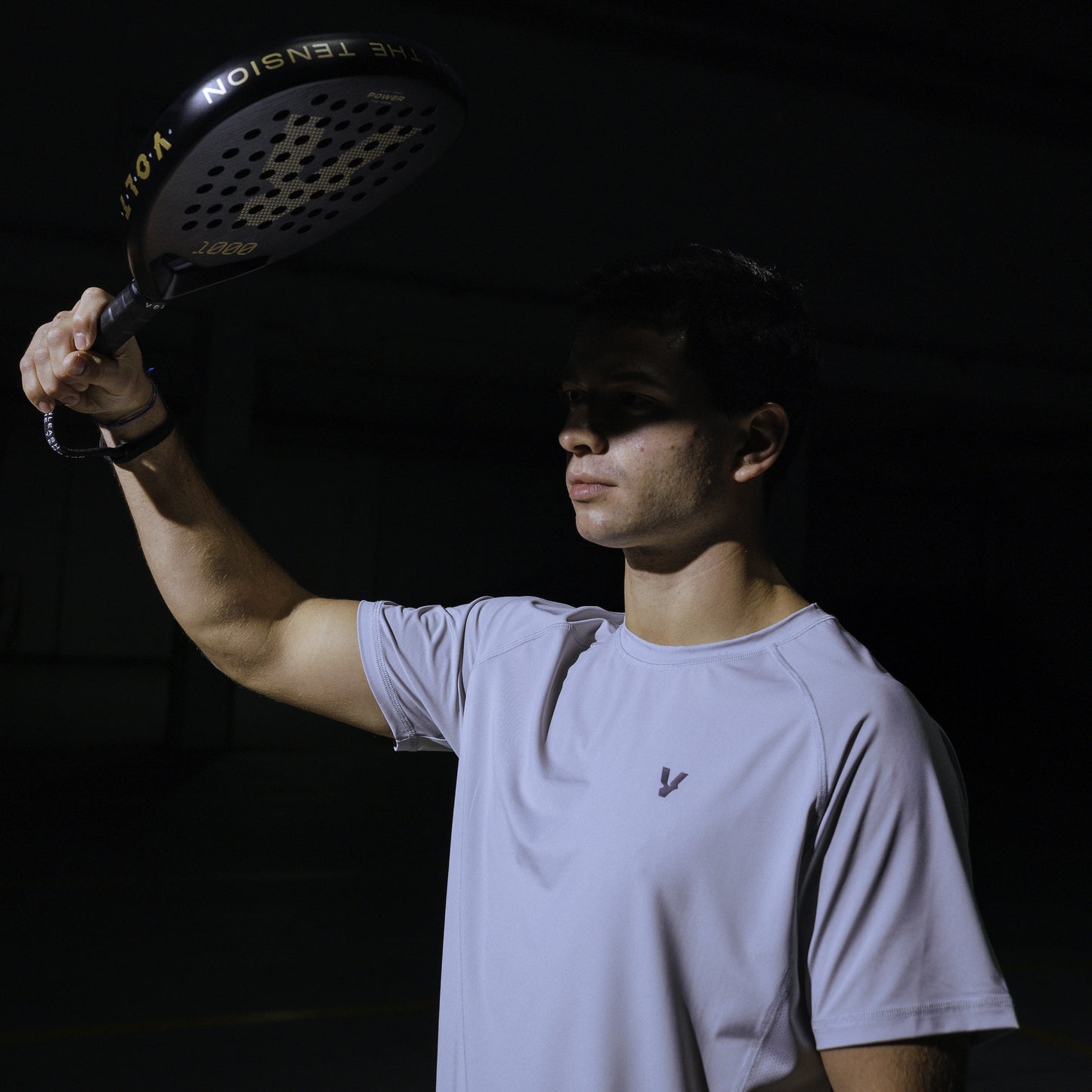 Padel bolur ljós grár