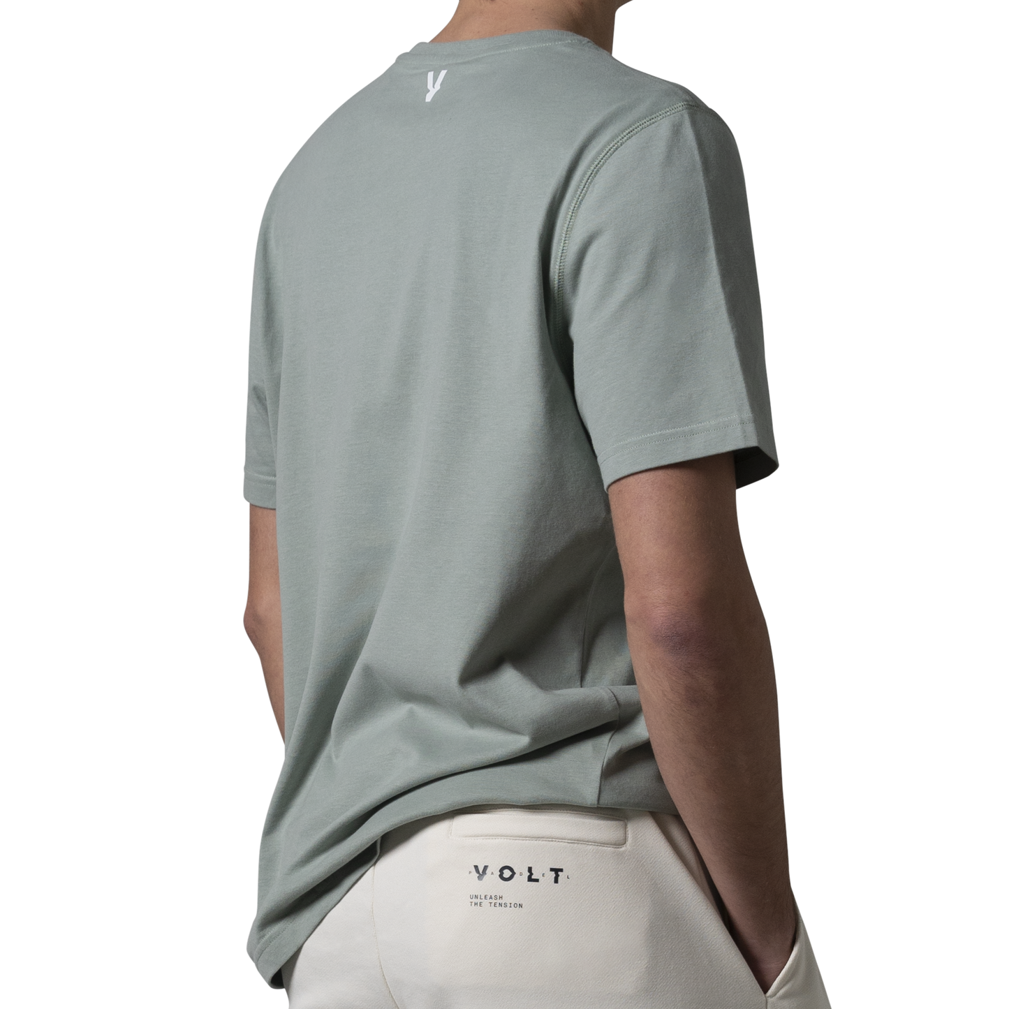 Stuttermabolur grænn