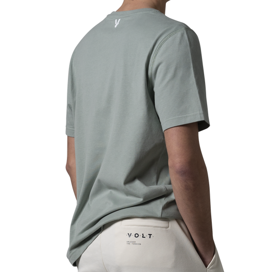 Stuttermabolur grænn