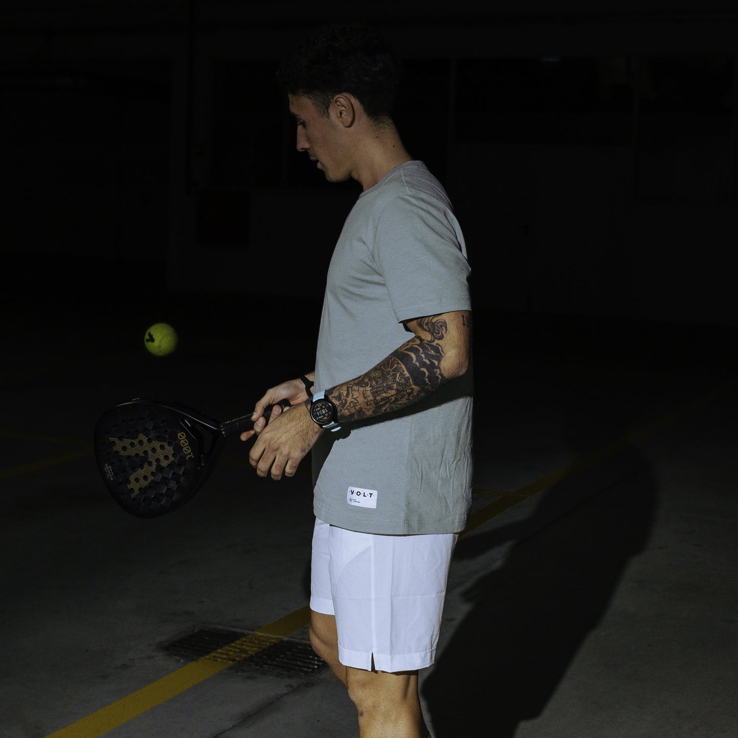 Stuttermabolur grænn