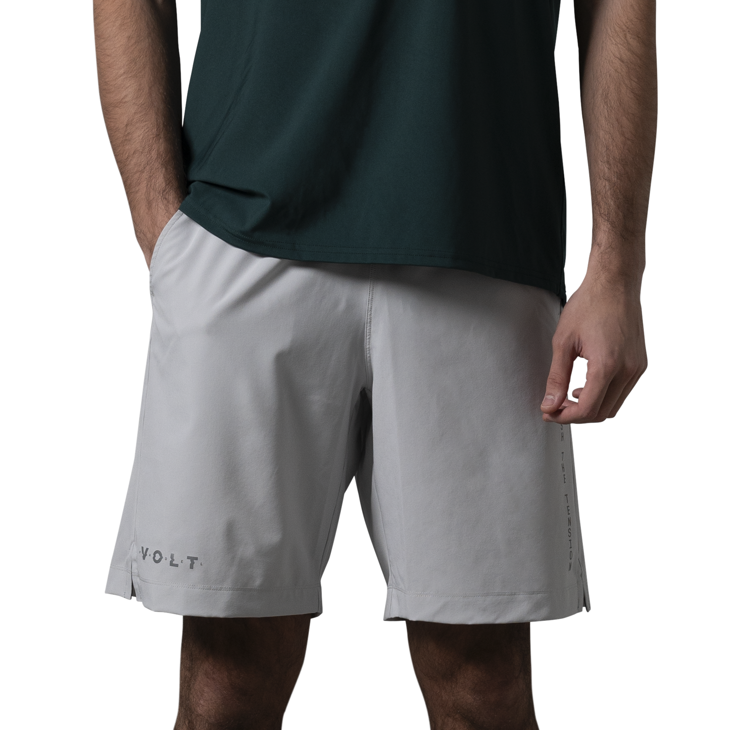 VOLT Performance Shorts Ice Grey V5