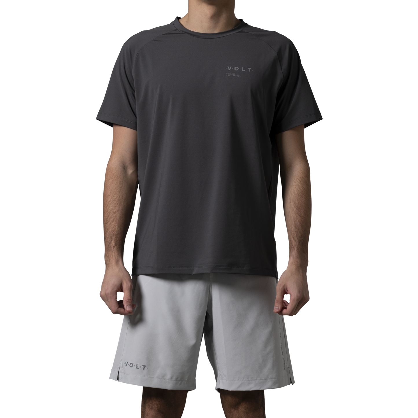 VOLT Performance Shorts Ice Grey V5