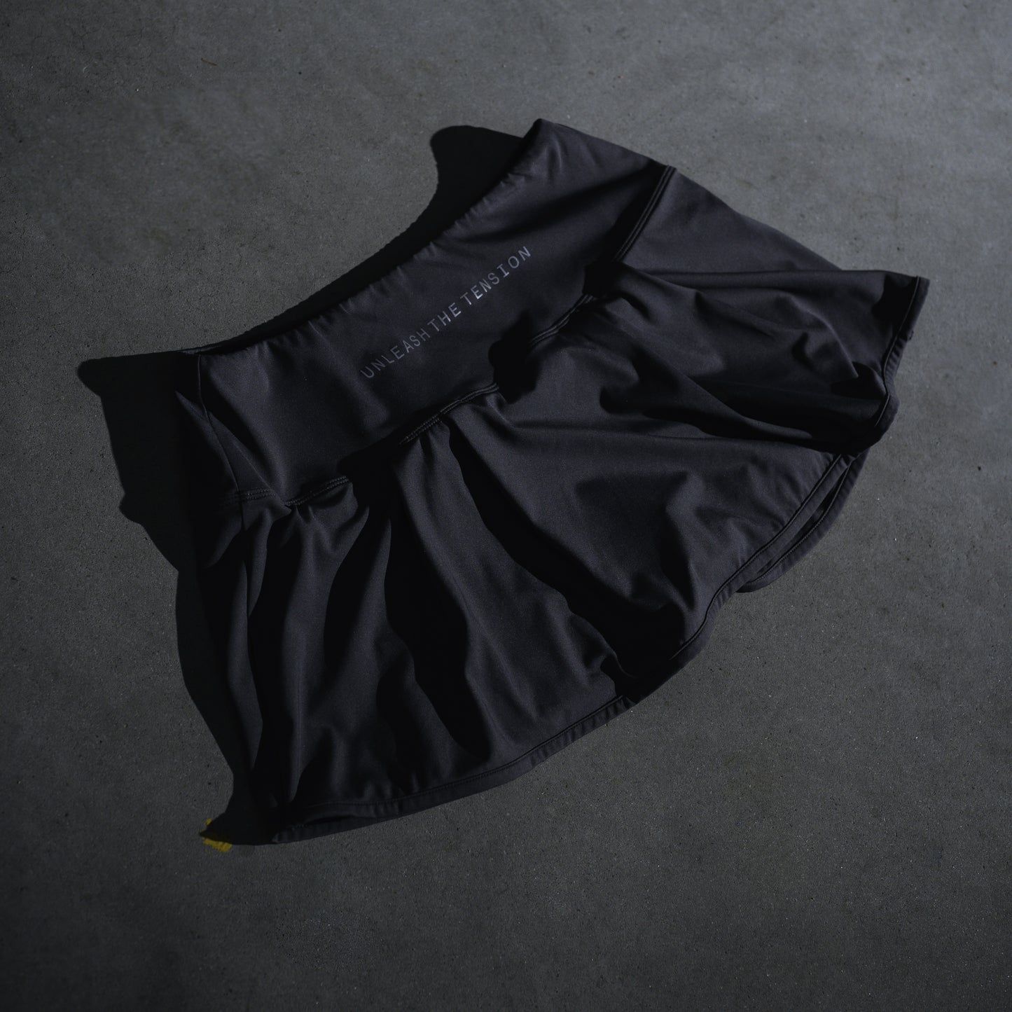 Dökk grátt padel pils