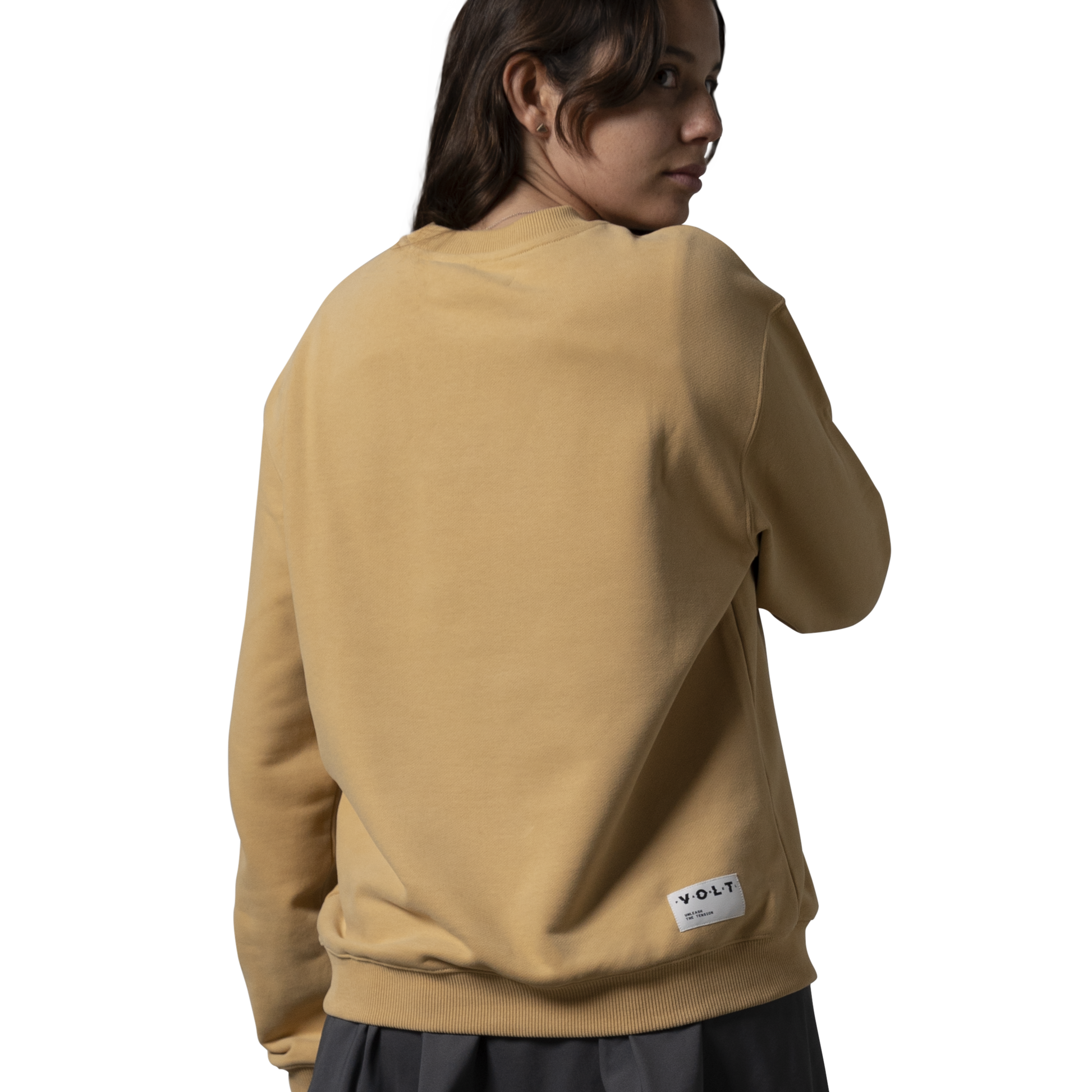 Fallega gul peysa frá volt