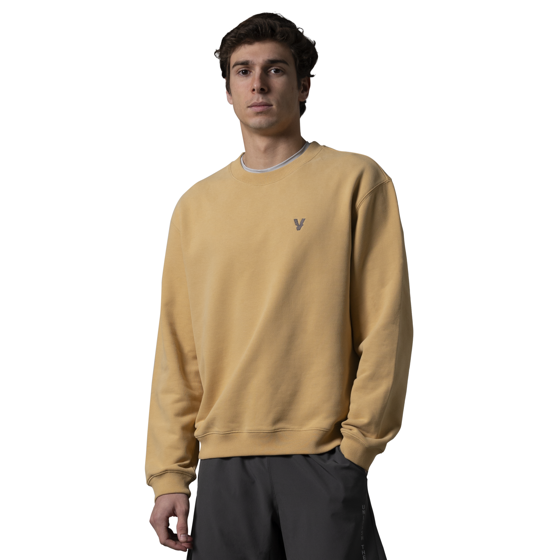 Fallega gul peysa frá volt