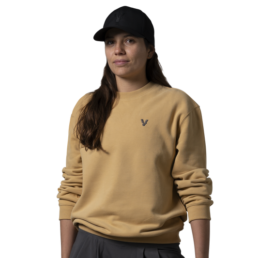 Fallega gul peysa frá volt